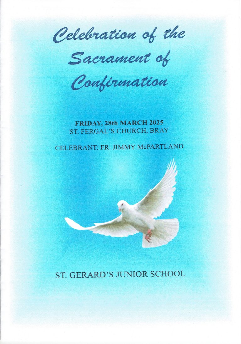 Celebration of the Sacrament of Confirmation at St. Fergal's