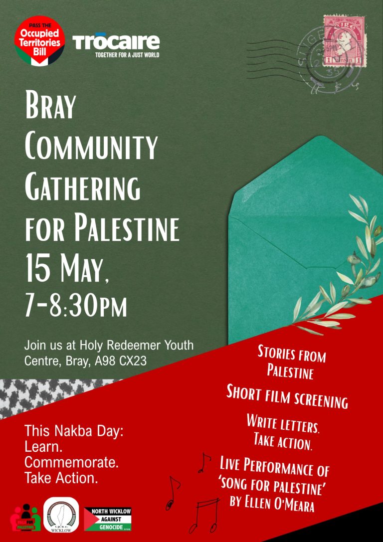 Bray Community Gathering for Palestine